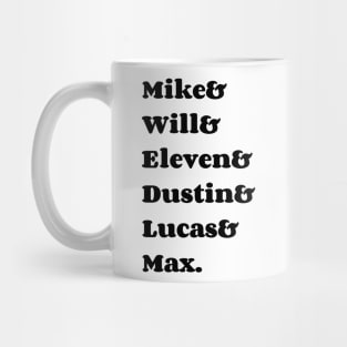 The Party (Black Text) Mug